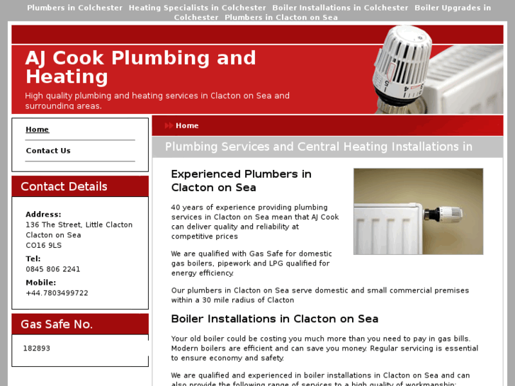 www.ajcookplumbingandheating.com