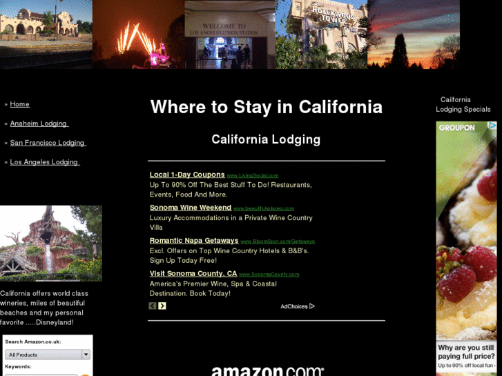 www.wheretostayincalifornia.com