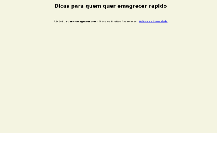www.quero-emagrecer.com