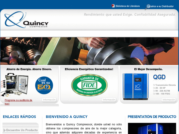 www.quincycompressor.com.mx