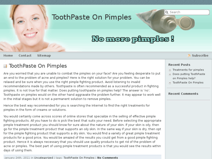 www.toothpasteonpimples.net