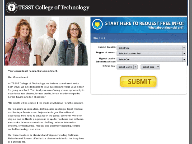 www.tesstcolegeoftechnology.com
