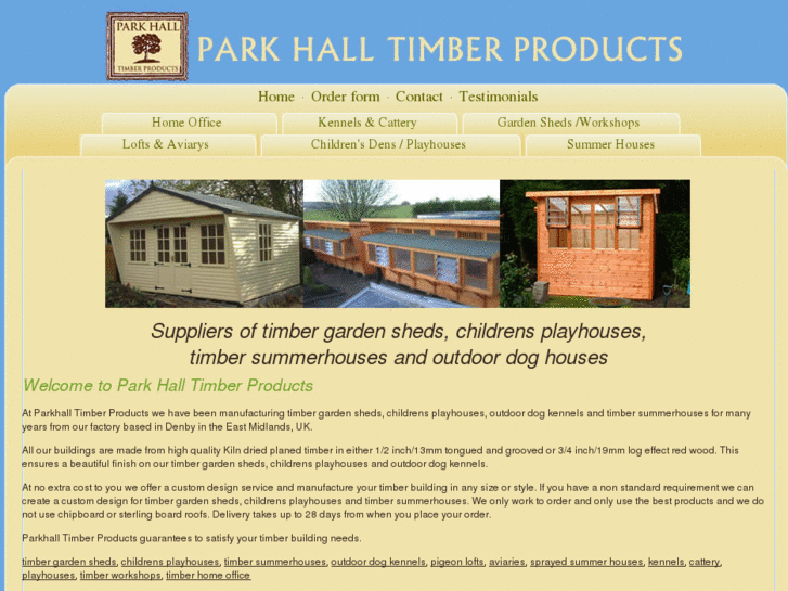 www.parkhallsheds.co.uk