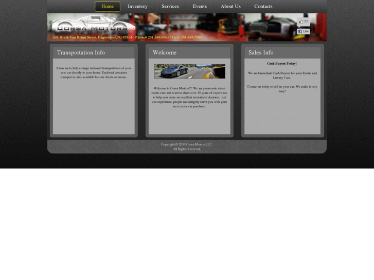 www.corsamotorsllc.com