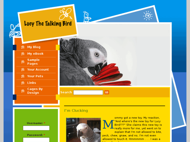 www.lucy-the-talking-bird.com