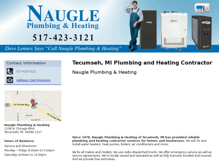 www.naugleplumbingandheating.com