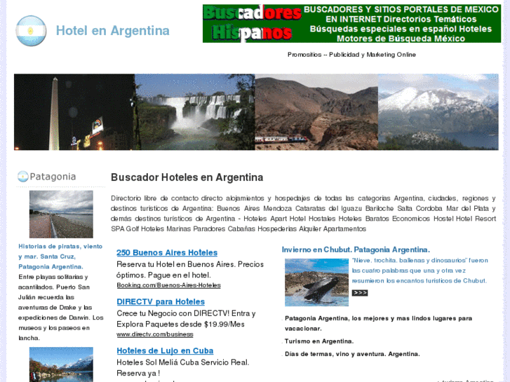 www.hotelenargentina.net