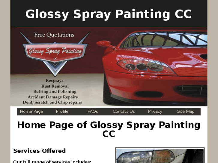 www.glossyspraypainting.co.za