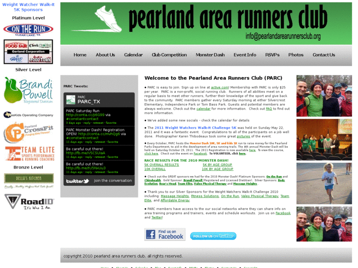 www.pearlandarearunnersclub.org