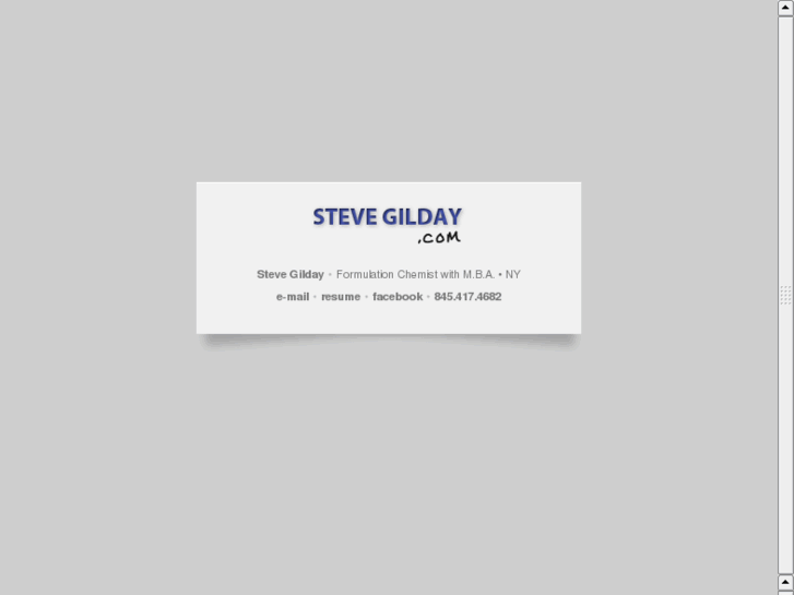 www.stevegilday.com