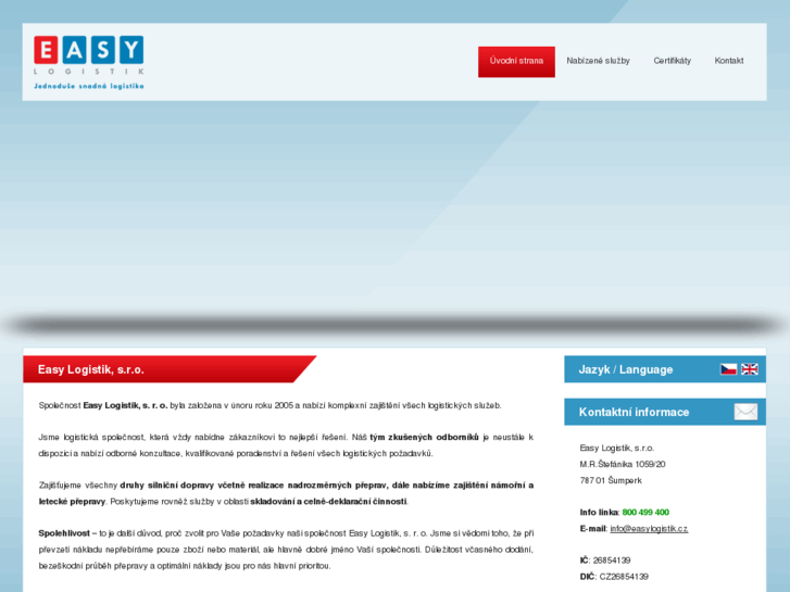 www.easylogistik.cz