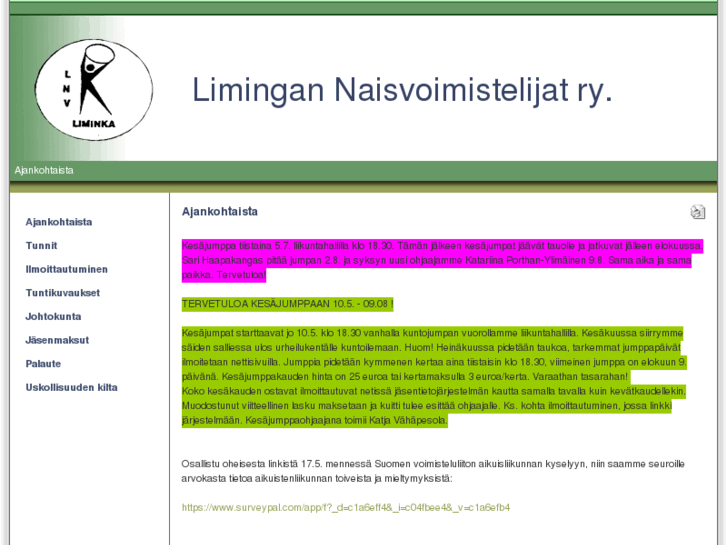 www.limingannaisvoimistelijat.com