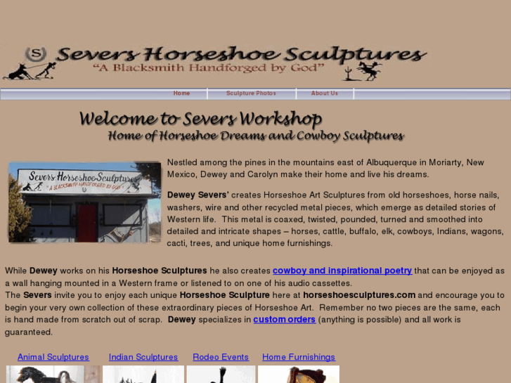 www.horseshoesculptures.com