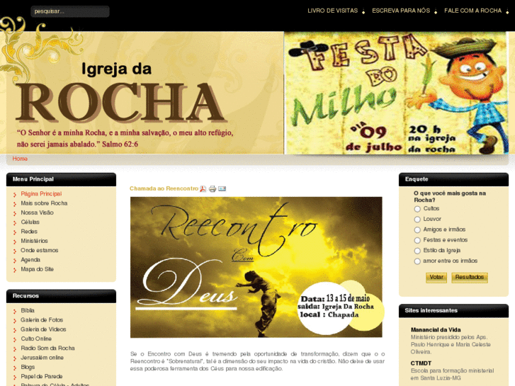 www.igrejadarocha.net