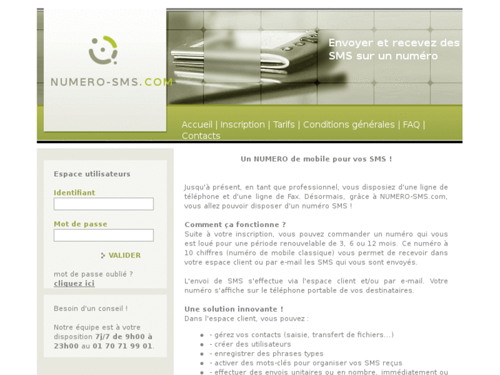www.numero-sms.com