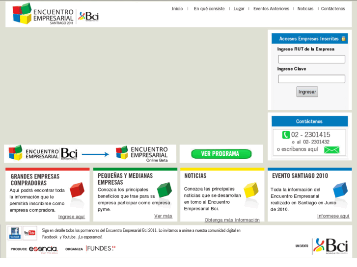 www.encuentroempresarialbci.cl