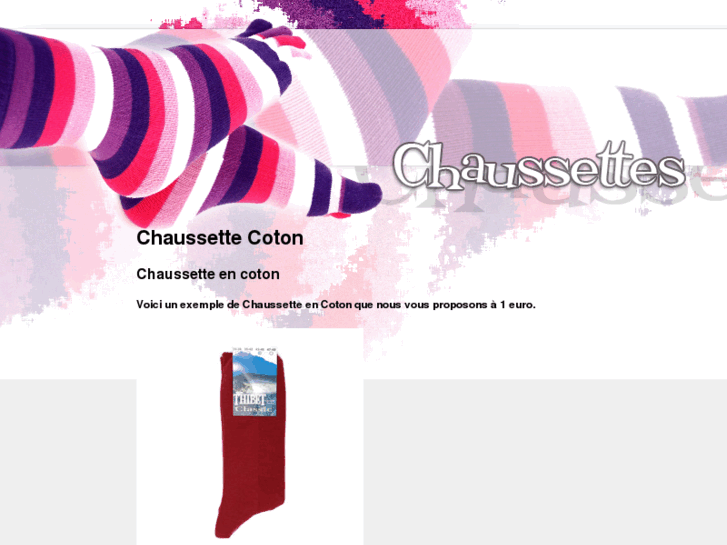 www.chaussettes-coton.com