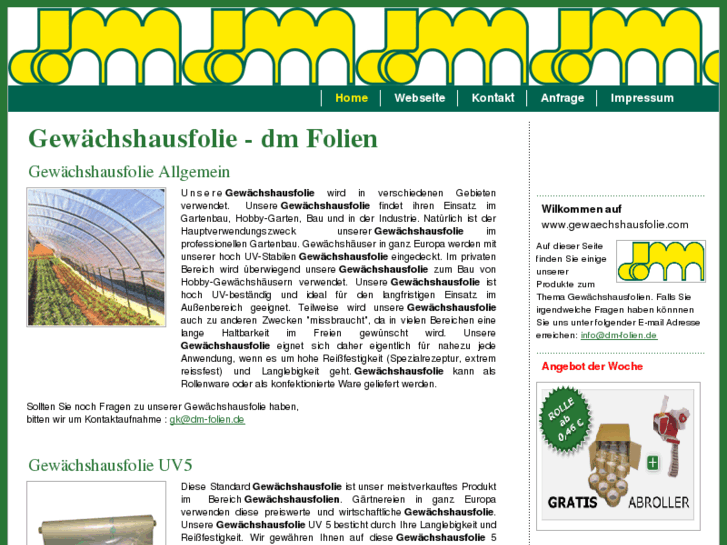 www.gewaechshausfolie.com