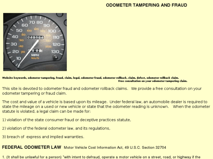 www.odometertampering.com