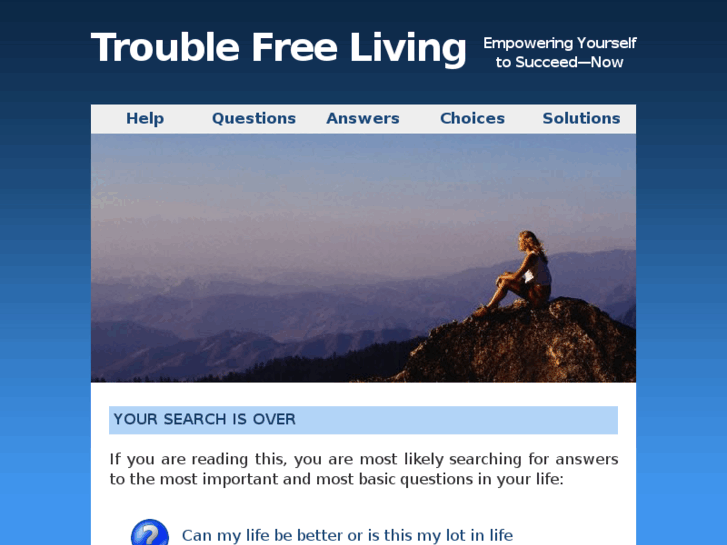 www.troublefreeliving.com