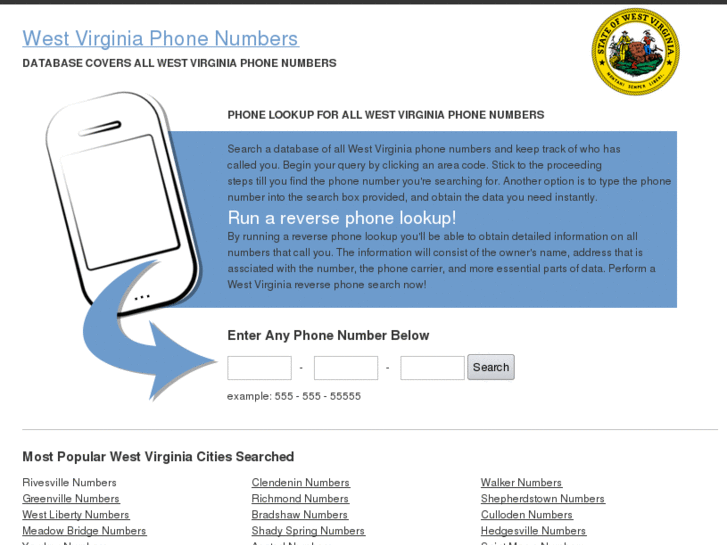 www.westvirginiaphonenumbers.org