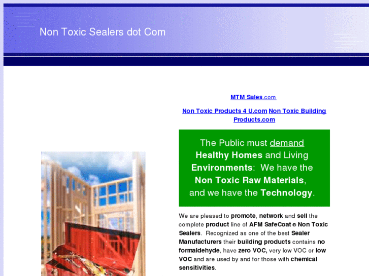www.nontoxicsealers.com