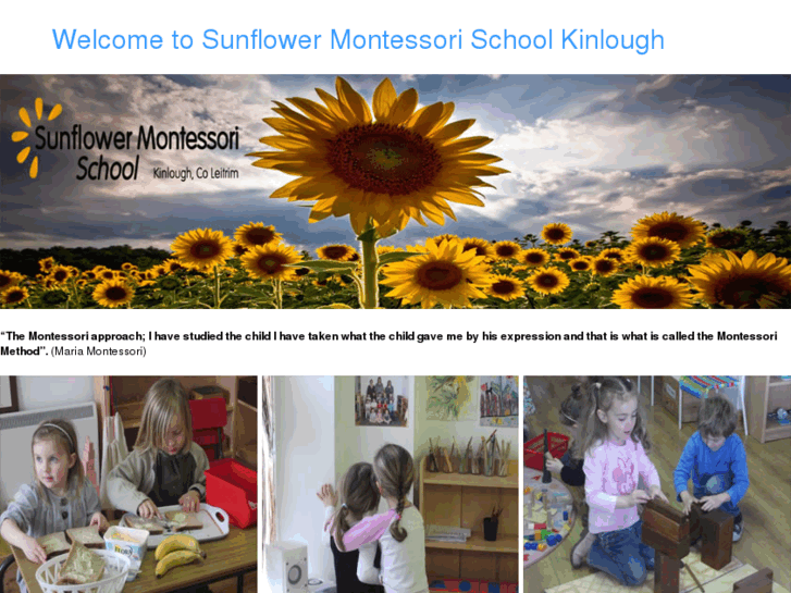www.sunflowermontessori.info