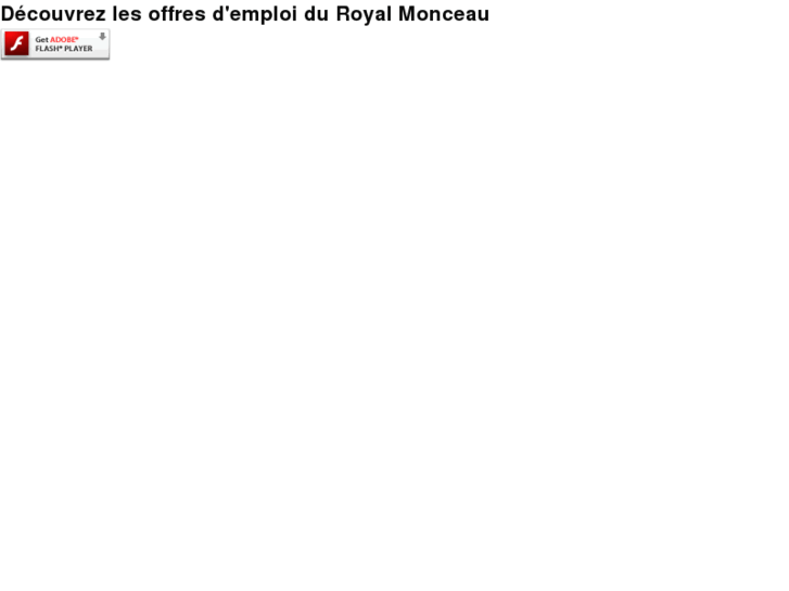 www.leroyalmonceau-recrute.com