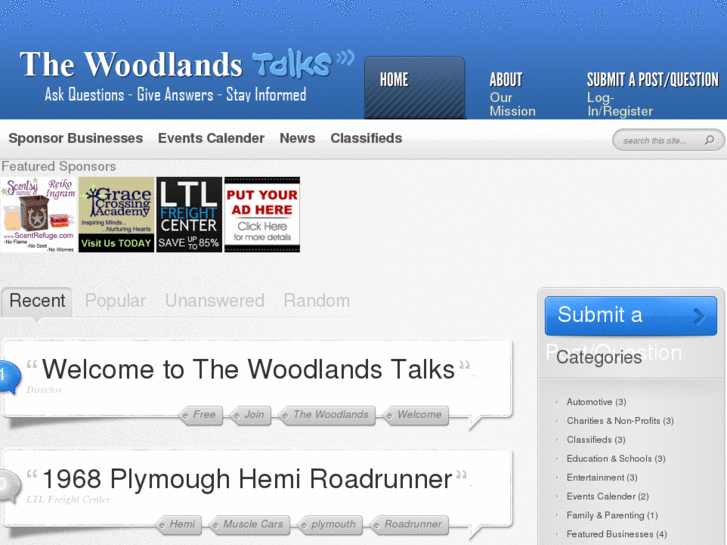 www.thewoodlandstalks.com
