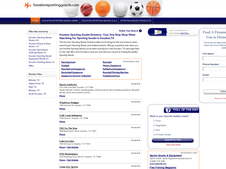 www.houstonsportinggoods.com