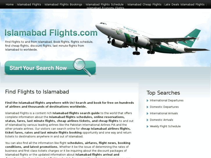 www.islamabadflights.com