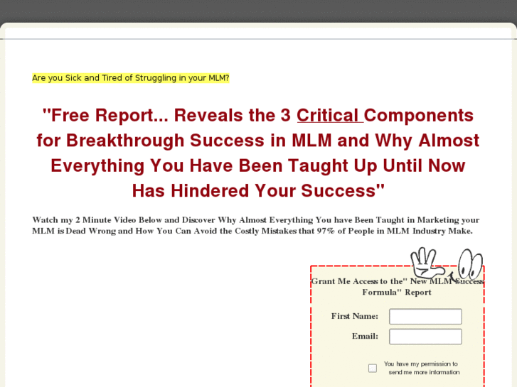 www.newmlmsuccessformula.com