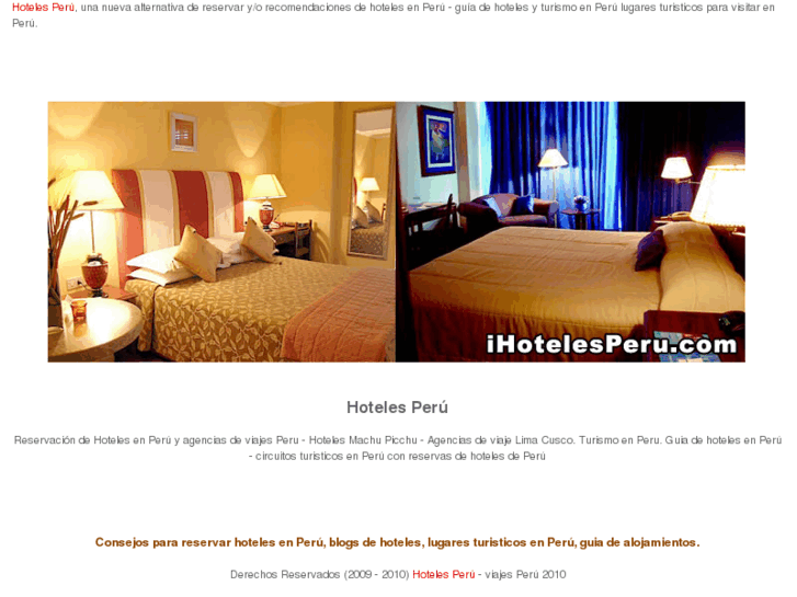 www.ihotelesperu.com