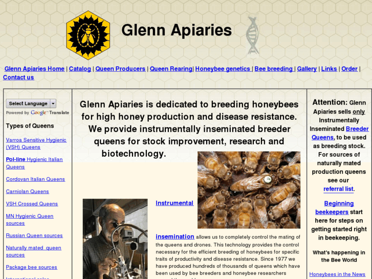 www.glenn-apiaries.com