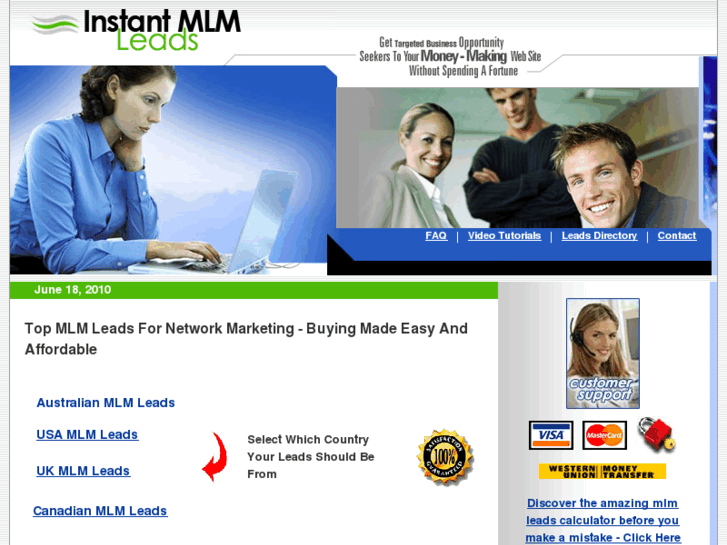 www.instantmlmleads.com