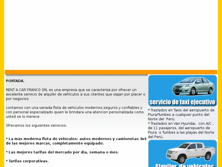 www.rentacarfranco.com