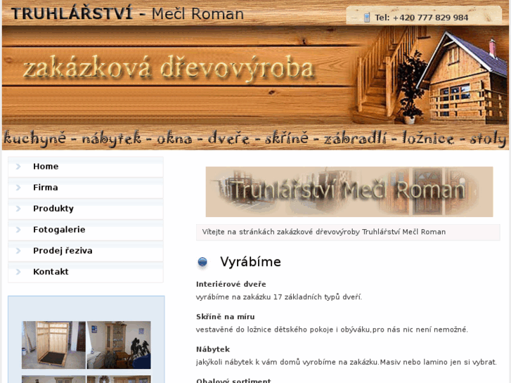 www.truhlarstvi-mecl.cz