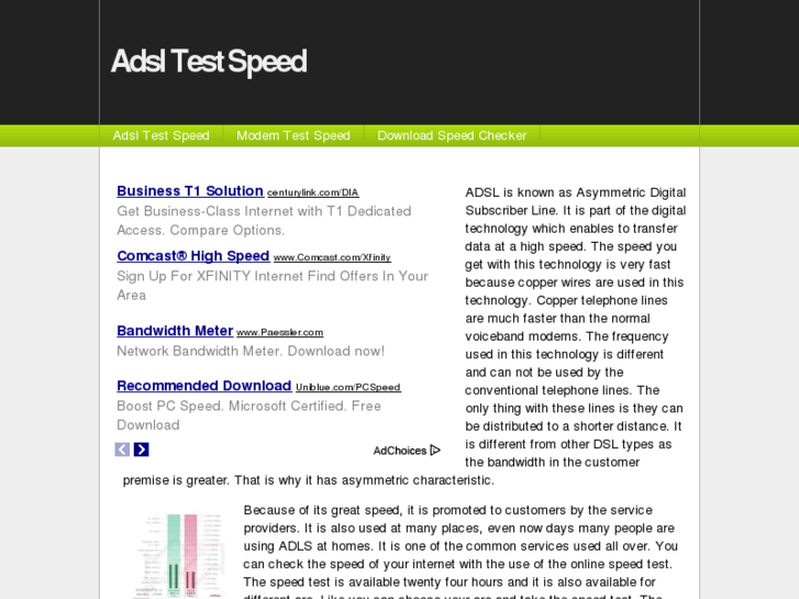 www.adsltestspeed.info