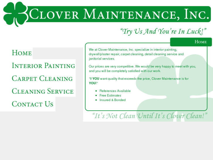 www.clovermaintenanceinc.com