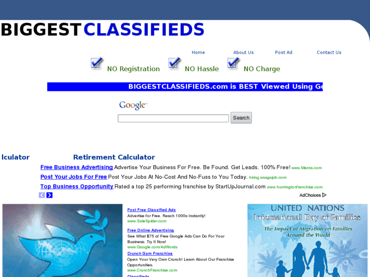www.biggestclassifieds.com