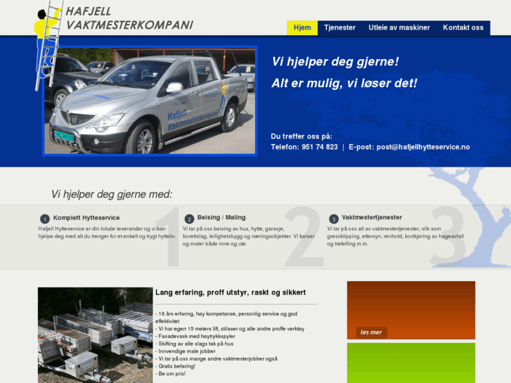 www.hafjellhytteservice.no