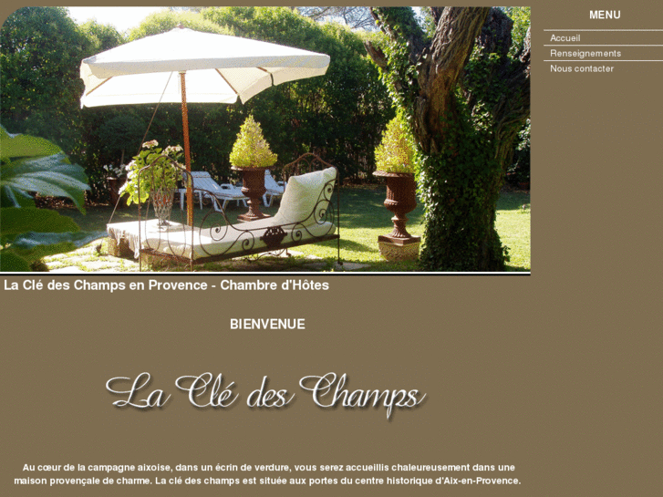 www.lacledeschampsprovence.com