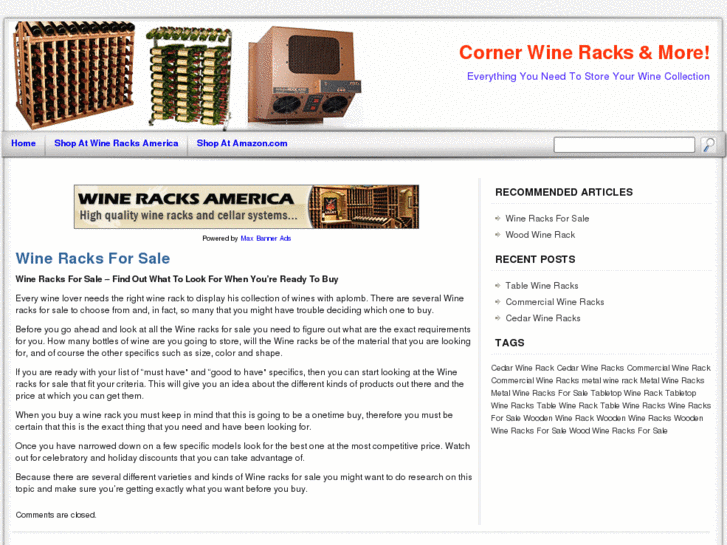 www.cornerwinerack.net