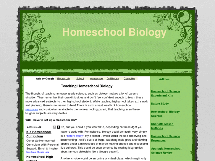 www.homeschoolbiology.com