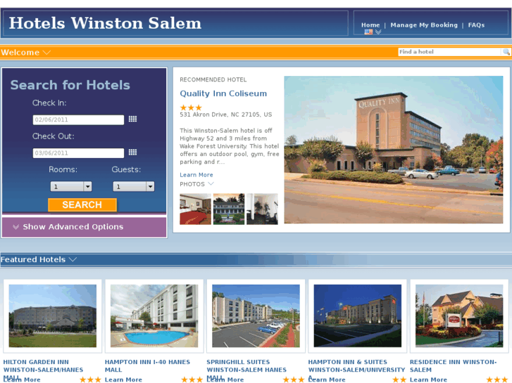 www.hotelswinstonsalem.net