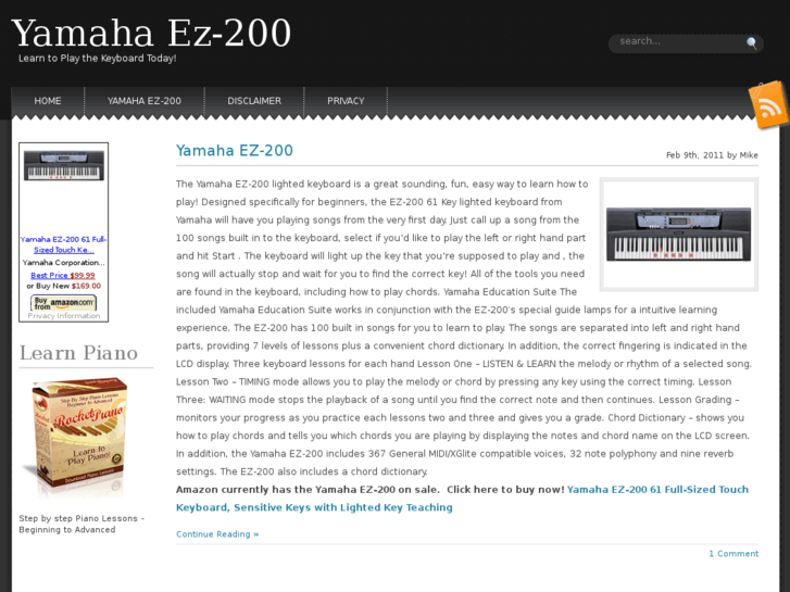 www.yamahaez-200.com