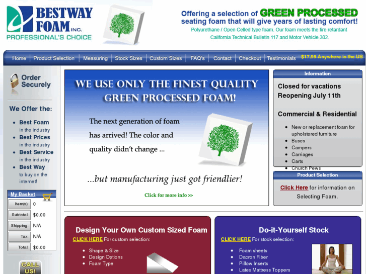 www.bestwayfoam.com