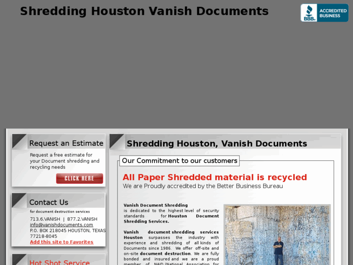 www.houston-shredding.com