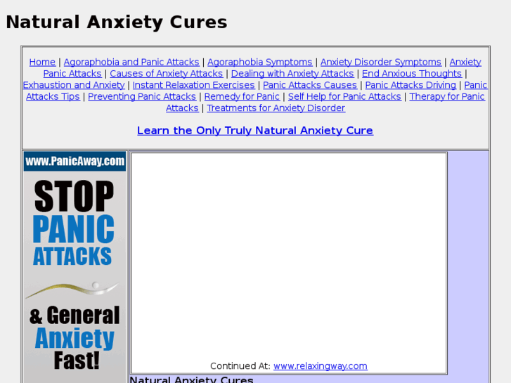 www.naturalanxietycures.net