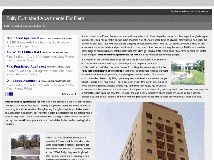 www.fullyfurnishedapartmentsforrent.com